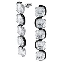 Orecchini Swarovski Donna harmonia in Lega metallica Cristallo 5600043 - 5600043